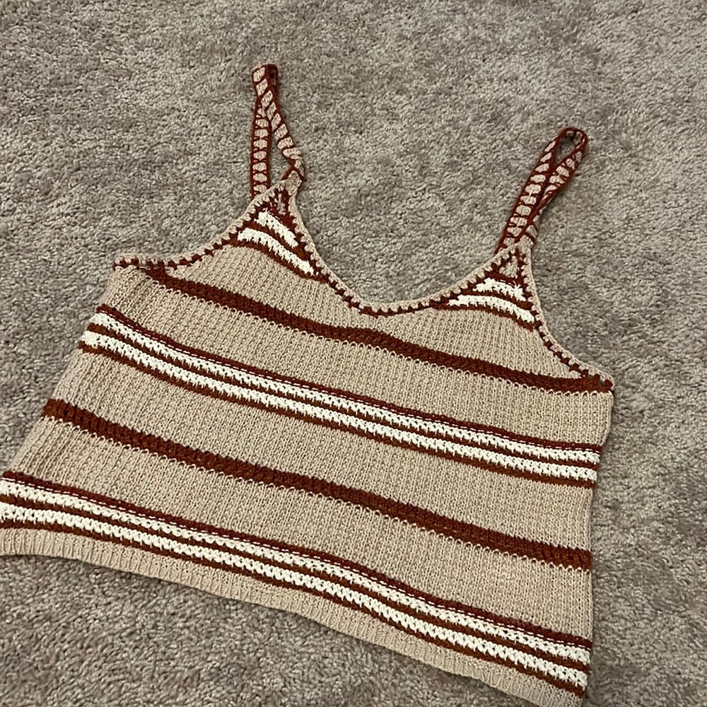 NWOT Knit American Eagle Crop Top
